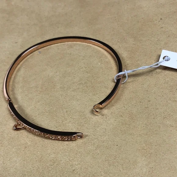 Coach Signature Pave Bar Bangle - Picture 6 of 9